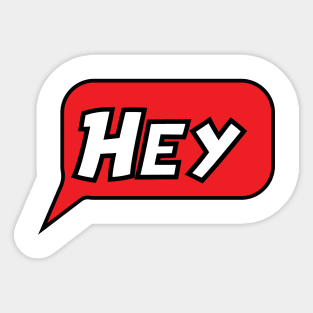 Hey Sticker